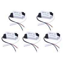 Kit C/5 - Driver Reator Fonte para Led Com Conector 48W A... Kit C/5 - Driver Reator Fonte para Led Com Conector 48W A...