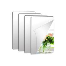 Kit c/5 Espelhos Adesivos Decorativos Retangulares 30x40cm