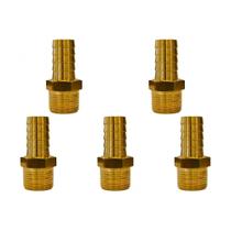 Kit C/5 - Espigao Fixo Latao Garden 3/4X3/4'' 11116E Kit C/5 - Espigao Fixo Latao Garden 3/4X3/4'' 11116E
