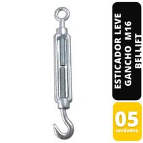 Kit C/5 Esticador Leve Gancho Olhal Galv 1/4 - M6 Bellift