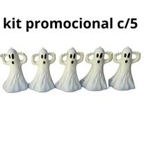 kit c/5 Fantasma plástico decoração Halloween grande