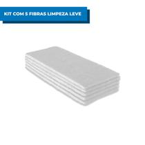 Kit C/5 Fibra Tinindo Bucha Esponja Multiuso De Limpeza Leve Delicada Louça 3m 102x230mm