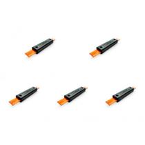 Kit C/5 - Fusivel Faca Negrini 400A Ff-400/250
