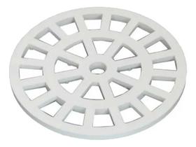 Kit C/ 5 Grelhas Redonda Plástica 150mm - Branco