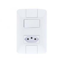 Kit c/ 5 int paralelo + tomada 20a c/ placa 4 x 2 aria tramontina