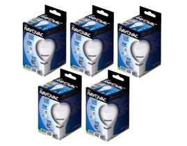 Kit C/ 5 Lâmpadas LED 11W Branca BIVOLT - Rayovac
