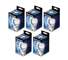 Kit C/ 5 Lampadas LED 9W Branca BIVOLT - Rayovac