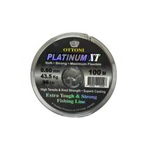 Kit C/5 Linha Platinum Xt 0,60mm 100mts Nylon Monofilamento