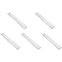 Kit C/5 - Luminaria Led Qualitronix Flat 40W. 6500K. Bivo... Kit C/5 - Luminaria Led Qualitronix Flat 40W. 6500K. Bivo...