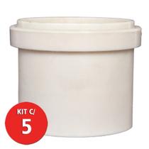 Kit C/ 5 Luva P/ Esgoto Simples 150mm Multilit Kit C/ 5 Luva P/ Esgoto Simples 150mm Multilit