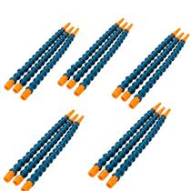 Kit c/ 5 mangueira flexivel articulada redonda sem interruptor 1/2, 400mm