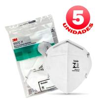 Kit C/ 5 Máscara 3m 9920h N95 Pff2 Hospitalar Anvisa