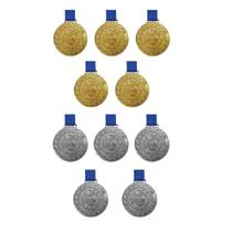 Kit C/5 Medalhas de Ouro M43 + 5 Medalhas de Prata M43