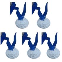 Kit C/5 Medalhas de Ouro Prata ou Bronze Honra ao Merito936