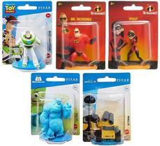 Kit c/ 5 Mini Figuras Disney Pixar - Mattel