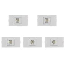 Kit C/5 - Modulo Peesa Alfa 1416 Tomada Tel Rj11 Jack Kit C/5 - Modulo Peesa Alfa 1416 Tomada Tel Rj11 Jack