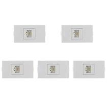 Kit C/5 - Modulo Peesa Alfa 1422 Tomada P/Infor Rj45