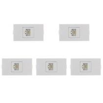 Kit C/5 - Modulo Peesa Alfa 1422 Tomada P/Infor Rj45