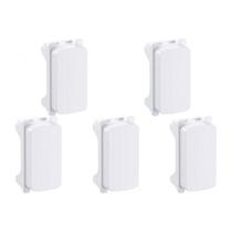 Kit C/5 - Modulo Pial Pop Branco 1 Cego Lg000