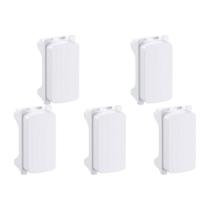 Kit C/5 - Modulo Pial Pop Branco 1 Cego Lg000