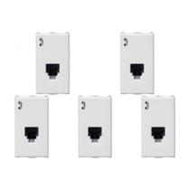 Kit C/5 - Modulo Soprano Ilus (Rj11) 5Tg99001 Kit C/5 - Modulo Soprano Ilus (Rj11) 5Tg99001