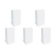 Kit C/5 - Modulo Steck Linha Stella Cego Branco 868090