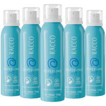 Kit c/5 Mousse Spray Depilatorio Depeeling Racco 150ml