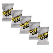 Kit c/ 5 Pacotes Preservativo Blowtex Sensitive c/ 3 Un cada