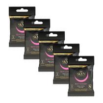 Kit c/ 5 Pacotes Preservativo SKYN Sexy Cherry c/ 3 Un Cada Kit c/ 5 Pacotes Preservativo SKYN Sexy Cherry c/ 3 Un Cada