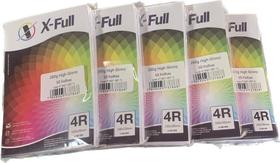 Kit c/5 -Papel Fotográfico 10x15 - 260g Brilhante 50 Folhas High Glossy X-Full