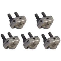 Kit C/5 - Para-Raio Conector Cabo/Haste Com Grampo Em ''U'' Kit C/5 - Para-Raio Conector Cabo/Haste Com Grampo Em ''U''