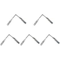 Kit C/5 - Para-Raio Emenda Fita Aluminio''Cantoneira''7/8...