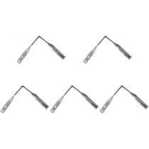 Kit C/5 - Para-Raio Emenda Fita Aluminio''Cantoneira''7/8X1...