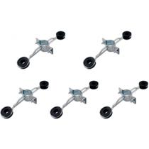 Kit C/5 - Para-Raio Isolador Refrcado Para Mastro 1.1/2''...