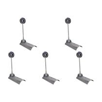 Kit C/5 - Para-Raio Isolador Simples Com Calha Para Telha Kit C/5 - Para-Raio Isolador Simples Com Calha Para Telha