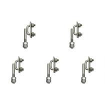 Kit C/5 - Para-Raio Suporte Para Fita Aluminio Vertical R... Kit C/5 - Para-Raio Suporte Para Fita Aluminio Vertical R...