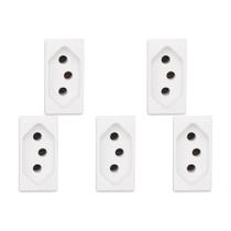 Kit C/5 - Pial Modulo Pop Tomada 2P+T 20A 3020