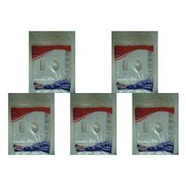 Kit C/5 - Placa Perlex Branca 4X4 (1 Saida+Tomada) 23Pl1/1T Kit C/5 - Placa Perlex Branca 4X4 (1 Saida+Tomada) 23Pl1/1T