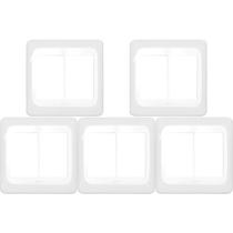 Kit C/5 - Placa Pial Pop Branca 4X4 - 3 Modulos+3 Modulos...