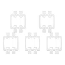Kit C/5 - Placa Pial Pop Branca 4X4 - Cega Lgp40 Kit C/5 - Placa Pial Pop Branca 4X4 - Cega Lgp40