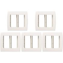 Kit C/5 - Placa Soprano Ilus 4X4 (6 Modulos Horizontal) ...