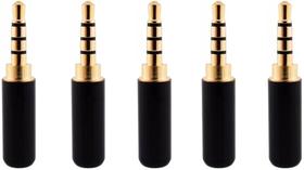 Kit c/ 5 Plug P3 Preto Kit c/ 5 Plug P3 Preto