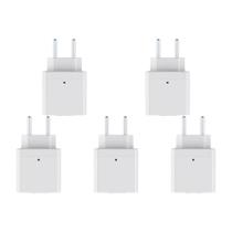 Kit C/5 - Plug Protetor De Tensao Qualitronix 2 Polos 10A. Kit C/5 - Plug Protetor De Tensao Qualitronix 2 Polos 10A.