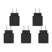 Kit C/5 - Plug Protetor Dps Qualitronix 2 Polos 10A. Pret.