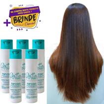 Kit C/5 Portier Top Coat Queratina em Gel 60ml Original Kit C/5 Portier Top Coat Queratina em Gel 60ml Original