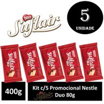 Kit c/5 Promocional Nestle Suflair Duo 80g