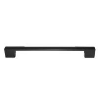 Kit c/ 5 Puxadores Plásticos para Gavetas e Portas Sense 192mm e Parafusos Cor:PRETO FOSCO Kit c/ 5 Puxadores Plásticos para Gavetas e Portas Sense 192mm e Parafusos Cor:PRETO FOSCO