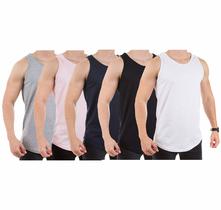 KiT C/5 Regatas Camisetas Masculino Long Line Algodão Premium Otima Qualidade