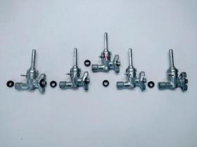 Kit C/ 5 Registros Ramal Fogão Cooktop Fischer Bocas 5q 1642