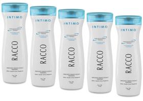 Kit c/5 Sabonete Líquido Intimo Feminino Racco 210ml Tradicional